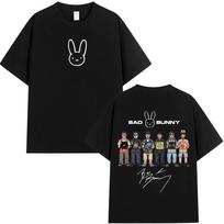 2026 Rapper Bad Bunny Album Cover Print T-shirt Debi Tirar Mas Fotos DTMF T Shirt Men Women Clothe Fashion Hip Hop Oversized T-shirts Short Sleeve Tee 4XL