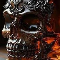 Halloween Decorations Skull Decanter Skull Shaped Whiskey Decanter Bottle Handcrafted Gothic Glass Bottle for Home Bar Halloween CN