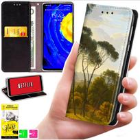 Etui Typu Portfel Do Motorola Edge 70 - Pokrowiec Bluemoon Nadruk + Szkło 9H