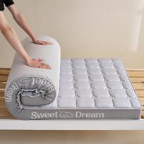 2026 New Milk Silk Latex Memory Foam Mattress for Dormitory Bunk Bed, Non-slip Single Size for Rental Rooms 80x200 - 5cm thick