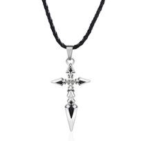 Anime Fate Stay Night Saber Pendant Necklace Emiya Cross Accessories Jewelry For Women Man Accessories Gifts