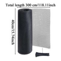 Garden Protection Net Plastic Poultry Chicken Wire Fencing Net Poultry Breeding with 50 Zip Ties Balcony Protection Mesh juoda