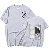 Berserk Guts Juokingi Marškinėliai Unisex Šaunūs Unisexga Grafiniai Moteriški Unisex Marškinėliai Camiseta XL beige