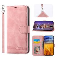 Dėklas Xiaomi Poco X3 Pro, verslo magnetinis odinis atverčiamas su stovu, piniginė, telefono dėklas, skirtas Xaomi Mi X3 Poco M3 F3 PocoX3 NFC dėklams Poco X3 rožinė
