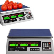 Komercinės kainos svarstyklės, baltos, 35kg g