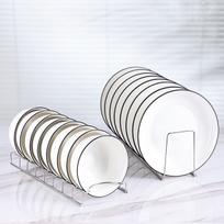 Stainless Steel Dish Drying Rack for Bowls and Plates Thickened Bowl Rack balta
