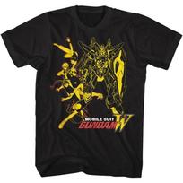 Gundam Mobile Suit Bright Wing Group Mens Short Sleeve T Shirt Vintage Style Graphic Tees S juoda