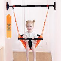Kids' Indoor/Outdoor Pull-Up Bar & Swing Set