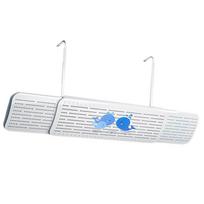 Air Conditioner Deflector Portable Air Conditioner Wind Deflector 180-Degree Rotatable Shield Blocker Replacement For white