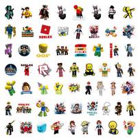 Roblox 60 Pcs Distinctive Irregular Shaped Non Repeating Game Graffiti Stickers For Luggage Fridge Mug Notebook Laptop Decoration