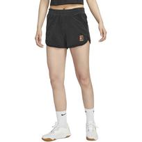 (WMNS) NikeCourt Heritage Mid-Rise French Terry Tennis Shorts Asia Sizing 'Black' Women's FQ2283-010 M