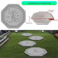 Garden Cement Stepping Stone and Tile Molds