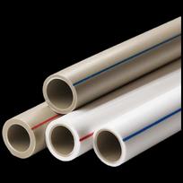 GeRuiPai S-Series PPR Hot & Cold Water Pipe 63mm OD x 8.6mm Thick x 4 Meters balta spalva