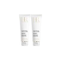 Helena cleansing HR Pure Qinrun Cream, Facial Cleanser, Soothing, Moisturizing, and Makeup 125ml*2 with original box without gift box and gift bag ruda