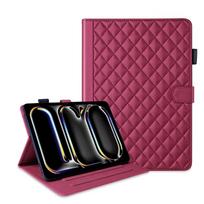 Wallet Leather Cards Solt Cover For iPad Pro 11 2026 10th 2026 7th 10.9 Air 3 10.5 9.7 Smart Sleep Tablets Flip Stand Book Case iPad 10th 2022 10.9 raudona