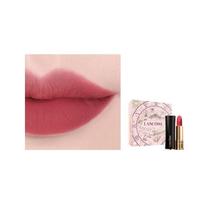 Lancôme lipstick Jing Pure Velvet Matte 2025 Christmas Series Black Gold Tube Small Waist Matte Moisturizing Color #06 Wuyouxia without gift box juoda