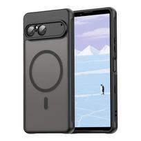 For Sony Xperia 10 VII 2026 Magsafe Wireless Charging Matte TPU Cover For Xperia 10 Vii Camera Lens Protection Shockproof Case For Xperia 10 VII juoda