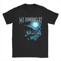 Mens Womens Funny Bomboclat Fish Meme Shirt Pure Cotton Graphic Printed T-Shirt Clothing Outfits S įvairiaspalvis