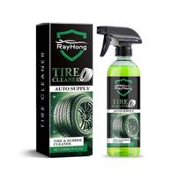 Premium 120ml Tire Wheel Cleaner - Powerful Decontamination & Long-Lasting Shine for Car Care, Gentle on Coatings, Easy Spray & Rinse for Pristine, Gl