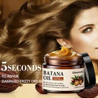 100% Pure Organic Batana Oil Hair Mask Growth Treatment Nourish Reduce Hair Loss Anti-Breakage 1PC