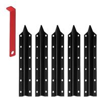 5Pcs Fence Post Repair Set Heavy Fence Post Stakes Ground Stakes for Repair 85AD CN