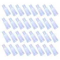 40Pcs Refillable Sub Bottles Transparent Small Liquid Containers Travel Lotion Shampoo Dispensers Empty Bottle 8.5X3.1X3.1CM