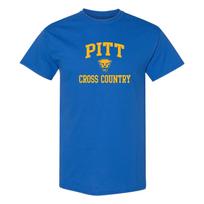 Pittsburgh Arch Logo Cross Country T-Shirt - Royal XL