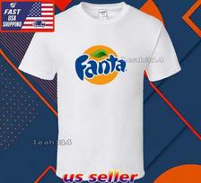 Naujas Marškinėlis Fanta Logotipas T-shirt Juokingas Amerikietiškas JAV Unisex Dydis S-5XL L blue