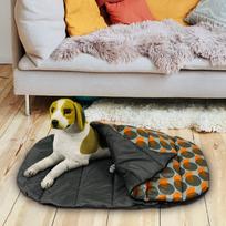 Dog Sleeping Bag with Storage Bag Warm Packable Dog Bed for Outdoor Large and Medium Dogs Cats Backpacking Indoor Camping S
