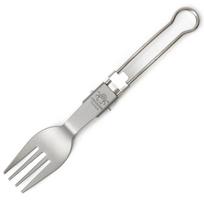 Pure Titanium Folding Fork Portable Fork Spoon Knife Foldable Travel Kit Outdoor Tableware Set Hiking Picnic Camping Supplies