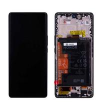Écran LCD et vitre tactile assemblés - HONOR - Magic 5 Lite - Noir - Avec châssis - Batterie incluse