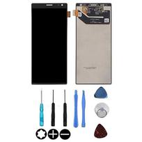 LCD Screen - Sony - Xperia 10 Plus - Black - Without Frame - Touch juoda