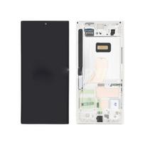 Écran LCD et vitre tactile - SAMSUNG - Galaxy S23 Ultra (S918B) - Original - Crème - Assemblés sur châssis