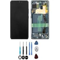 Écran LCD + vitre tactile - SAMSUNG - Galaxy S10 Lite G770F - Noir - Assemblés sur châssis - Original juoda