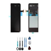 Écran LCD + vitre tactile - SAMSUNG - Galaxy Fold F900F - Noir - Original - Sans châssis 16x8 cm