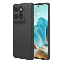 For Motorola Moto Edge70Fusion Edge 70 Fusion Case Protective Back Cover Coques Flexible Liquid Silicone TPU Phone Cases Fundas Moto Edge70Fusion juoda