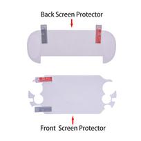 HD Screen Protector Film Game Player Screen Protection Pad Front And Back Film For Sony P .S Vita ForPSV TPU Soft Film