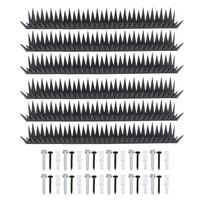 Fence Spikes Climb Anti Animal Deterrent Humane Outdoor Roof Fence Ledge Guard Garden Protection for Home Outdoor juoda