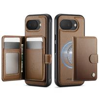 Wallet Case for Google Pixel 10A, Premium 2-in-1 Detachable Magnetic Card Holder, RFID Blocking, Shockproof Protection Cover For Pixel 10A ruda