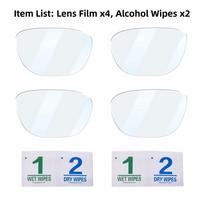 4Pcs Protective Film for Rokid Glasses Anti-scratch Screen Protector HD Drop Protection Eyeglass Lens Film Smart Accessories