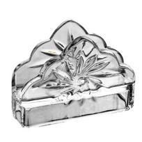 Tissue Holder Crystal Durable Scratch-Resistant for Restaurant Glass Modern Style Organizer Dispenser Napkins B