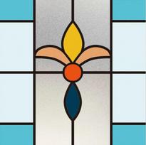 Custom size Window Film Stained Glass Films Frosted Privacy Film Static Cling Removable Sticker Bedroom Kitchen Bathroom Decor (as the picture,50X50cm)