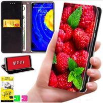 Etui Typu Portfel Do Xiaomi Redmi 15C 5G 173Mm / Poco C85 - Pokrowiec Bluemoon Nadruk + Szkło 9H