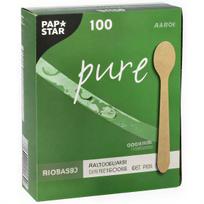 Łyżeczki Z Drewna 11,0 Cm Pure 100 Szt.