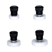 4Pcs Ceramic Clay Pottery Finishing Tool Set Pottery Clay Finishing Tool with Hand Protection Pottery Wheel Trimmer Tool