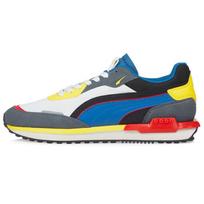 PUMA Unisex Retro Kėdainiai Balti Mėlyni Raudoni Geltoni 382044-13 EU 36