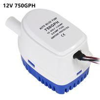 Profesionalus automatinis denio vandens siurblys valčiai 750GPH 1100GPH Panardinamas elektrinis vandens siurblys 12V 24V DC variklis nameliui ant vandens ir valčiai