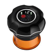 Intelligent Cupping Vacuum Massage Device 12 Gears Electric Heating Scraping Suction Cups Physical Fatigue Relieve Guasha Cans juoda