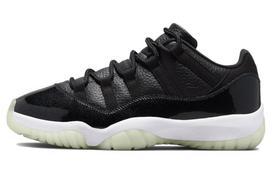Air Jordan 11 Retro Low '72 10' AV2187-001 36 black