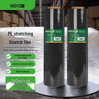 HOOYE Black PE Stretch Packaging Film